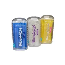 Microbrush (мікробраш) аплікатори жовті Fine.