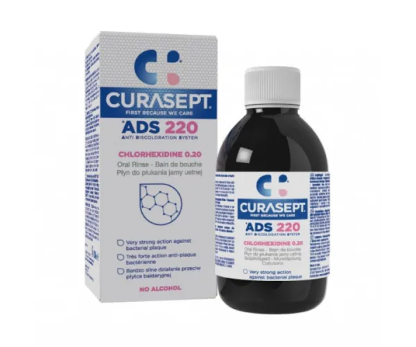 ADS 220 ополіскувач для порожнини рота Curasept 0,20 % Хлоргекседину
