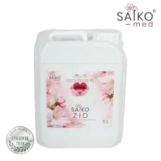 Saiko ZID 5 л — концентрат для дезінфекції поверхонь з приємним, свіжим ароматом.