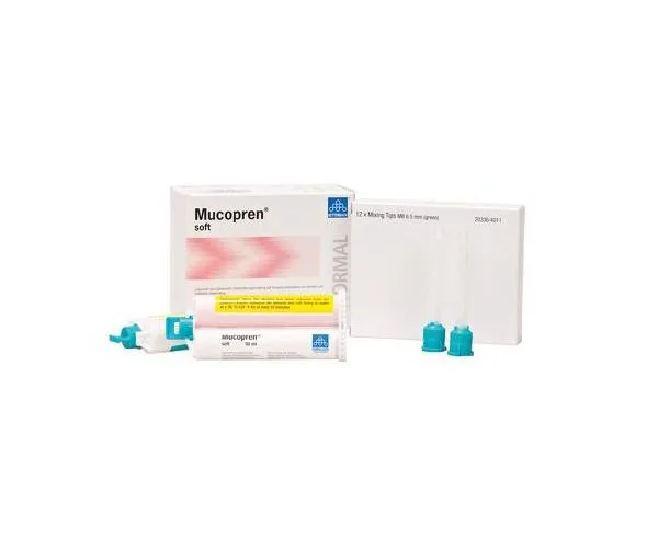 Mucopren® Soft REF 15687 2 х 50 мл Mucopren® Soft ,12 канюль (ø 6,5 Kettenbach (Німеччина)