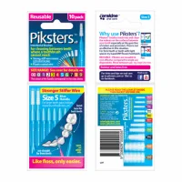 Йоржик міжзубний голубий №5 (0.55 мм) 10 шт.Piksters