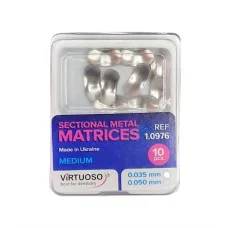Матриці металеві Virtuoso секційні 35 мк  середні REF 1.0976 .