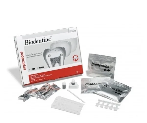 Biodentine біоактивний замінник дентину. 1 капсула біодентіна, 1 Septodont