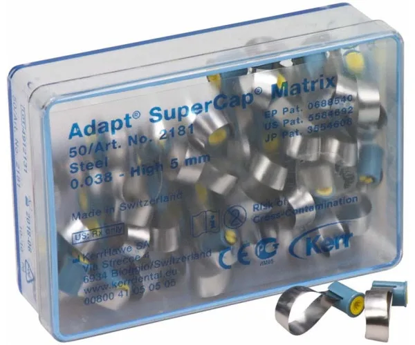 Матриця з вухом Adapt SuperCap REF 2181 5мм *0.038мм 1 шт. Kerr Kerr (Італія)