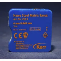 Металева матрична стрічка Hawe Steel Matrix Bands 499 B  0,045 mm 6 mm.KERR