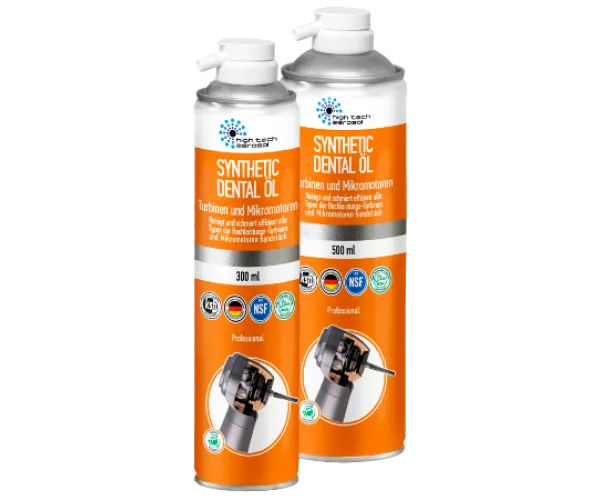 Synthetic Dental OIL, синтетичний спрей-масло для наконечників, 500 Hta high tech aerosol