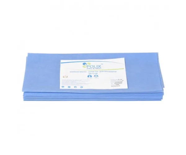 Захисна маска-серветка для процедури AIR Flow PRO&MED 30*40см (25 Polix pro&med