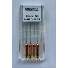 Paste Carriers 25 мм #25 "червоні"  4 шт. Dentamax