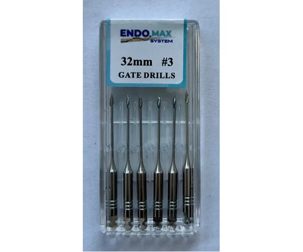 Gate Drills №3(32 мм, 6 шт). Dentamax Dentamax (Китай)